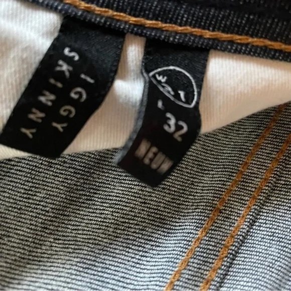 NWOT Neuw Demim - Dark Blue Iggy Skinny - Size: 31/32 - Picture 3 of 3